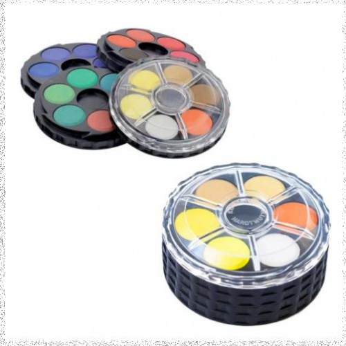 Koh i Noor Watercolour Disk Compact Set